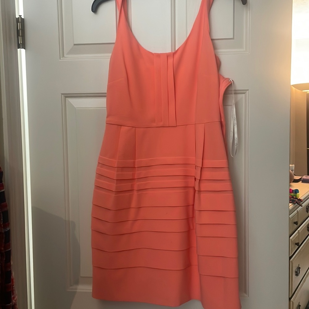Jessica Simpson peach dress